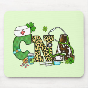 Befähigte Krankenpfleger St. Patrick's Mousepad