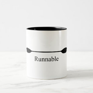 Befahrbares Kayak-Paddel Zweifarbige Tasse