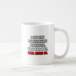 Befassen Sie sich damit ... Funny Purchasing Manag Tasse