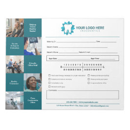 Befassung mit endodontischen Mitteln Notizblock