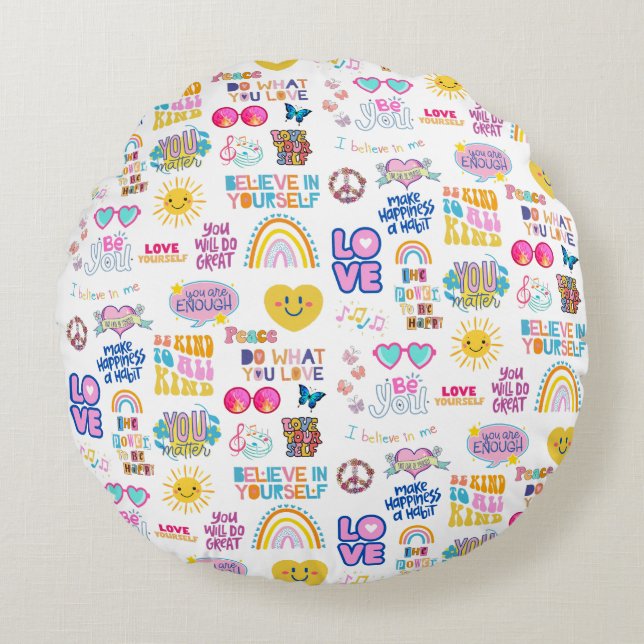 BEFEHLERPILLOW RUNDES KISSEN (Vorderseite)