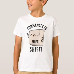 Befehlshaber in Shirt Funny Keyboard Puff
