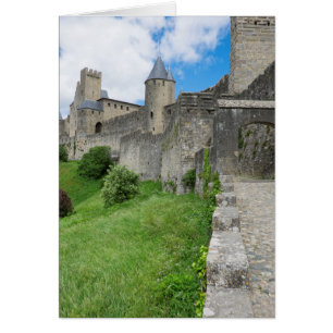 befestigte Mauer von Carcassonne
