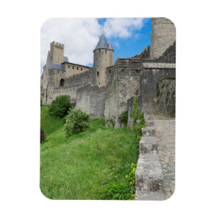 befestigte Mauer von Carcassonne Magnet