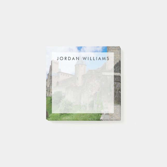 befestigte Mauer von Carcassonne Post-it Klebezettel (Vorderseite)