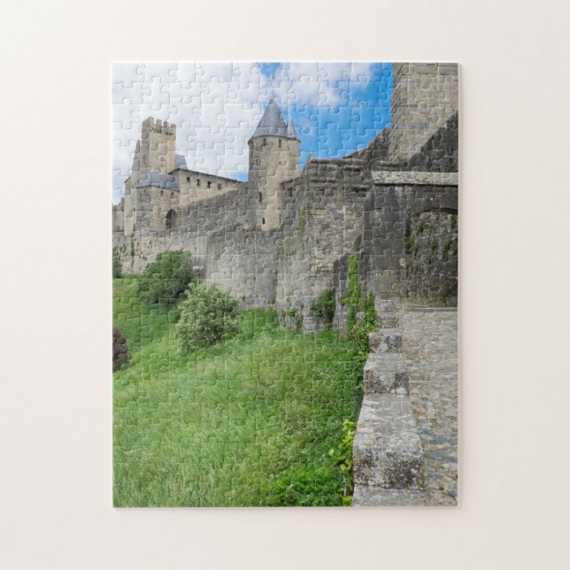 befestigte Mauer von Carcassonne Puzzle (Vertikal)