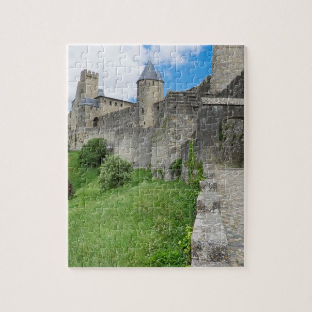 befestigte Mauer von Carcassonne Puzzle (Vertikal)