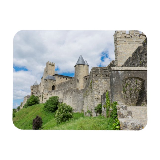 befestigte Stadt Carcassonne Magnet (Horizontal)