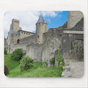 Befestigte Stadtmauer von Carcassonne Mousepad