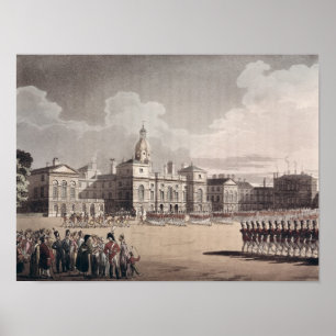 Befestigung des Schutzes an St James Park Poster