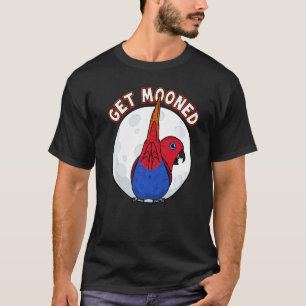 Befeuchten Sie sich in Papagei Unterfluffies I Wei T-Shirt