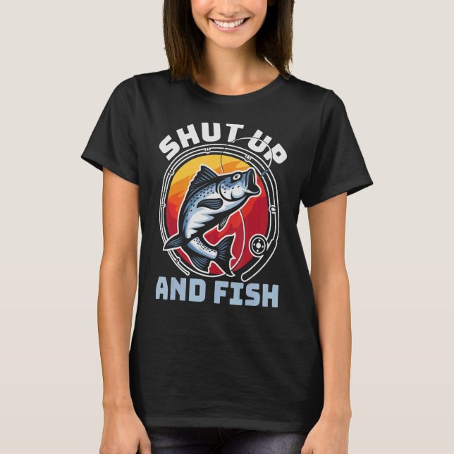 Befischung und Fischfang T-Shirt (Vorderseite)