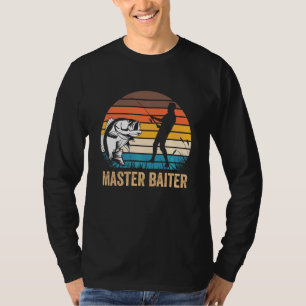 Befischung von Männern auf dem Master-Baiter T-Shirt