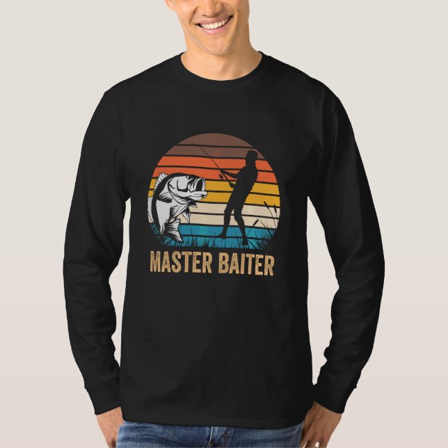 Befischung von Männern auf dem Master-Baiter T-Shirt (Vorderseite)