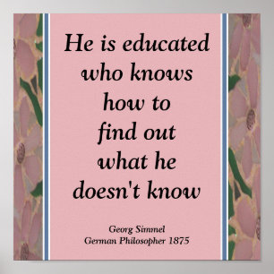 Beflecktes Glas-Mosaik-Bildungs-Plakat. Poster