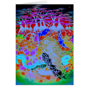 Beflecktes Meer Glas