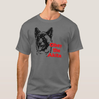 Befolgen Sie das Akita T-Shirt