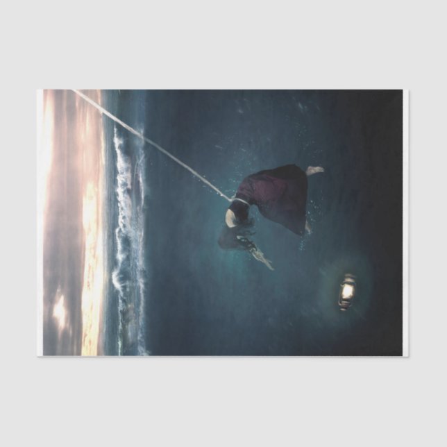 Befolgen Sie das Licht - Entdecken des Gewebes Seidenpapier (Vorderseite)