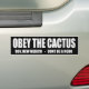 BEFOLGEN Sie DEN KAKTUS - Roy-New Mexiko durch Autoaufkleber (On Car)