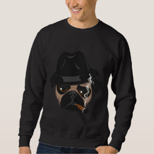 Befolgen Sie den Mops Mops Hund Mafia Classic T - Sweatshirt