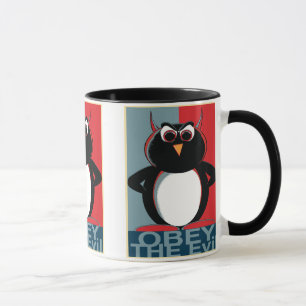 Befolgen Sie die schlechte Penguin-Tasse Tasse