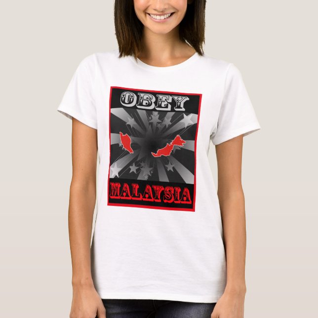 Befolgen Sie Malaysia T-Shirt (Vorderseite)
