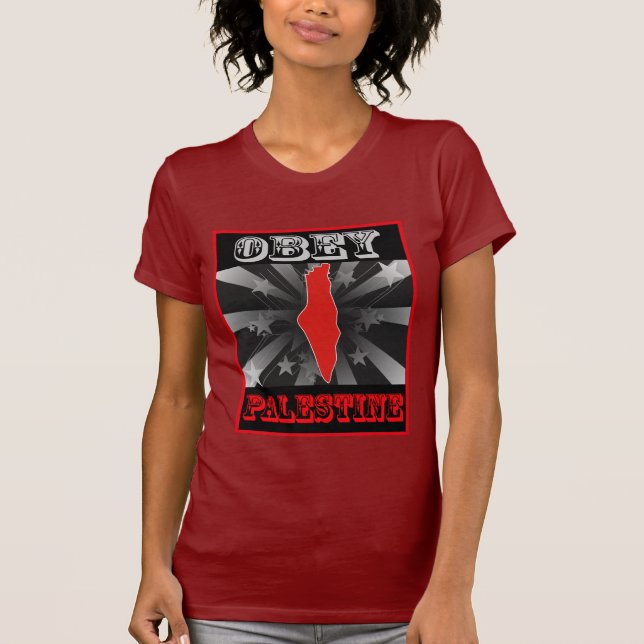 Befolgen Sie Palästina T-Shirt (Vorderseite)