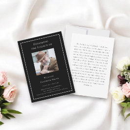 Befolgung der alten modernen Foto-Gebetskarte Mitteilungskarte