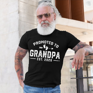 Befördert auf GRANDPA 2026 schließlich Ankündigung T-Shirt