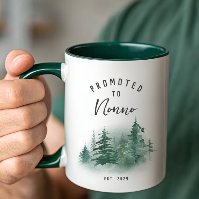 Befördert auf Nonno-Year Est. Tasse (Von Creator hochgeladen)