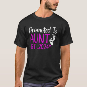 Befördert auf Tante 2024 Tante neues Baby kommt Es T-Shirt