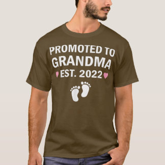 Befördert in Oma 2022 Mutter der Sonnenschwangersc T-Shirt