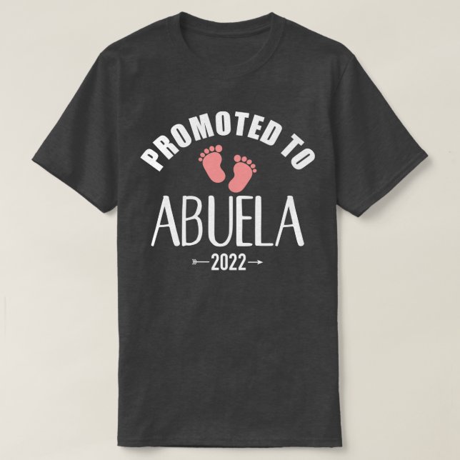 Befördert zu Abuela 2022 T-Shirt (Design vorne)
