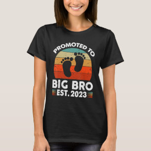 Befördert zu Big Bro werde ich ein großer Bruder s T-Shirt
