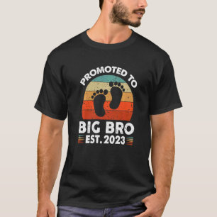 Befördert zu Big Bro werde ich ein großer Bruder s T-Shirt