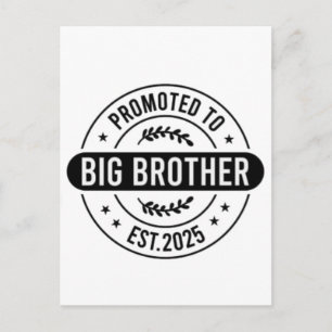 Befördert zu Big Brother 2026 Dinosaurier T-Rex Ju Feiertagspostkarte