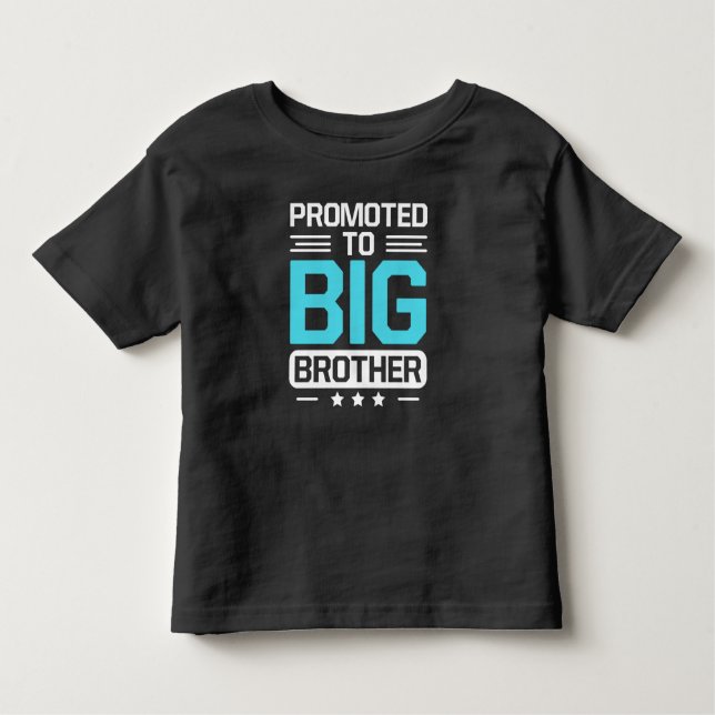 Befördert zu Big Brother Kleinkind T-shirt (Vorderseite)