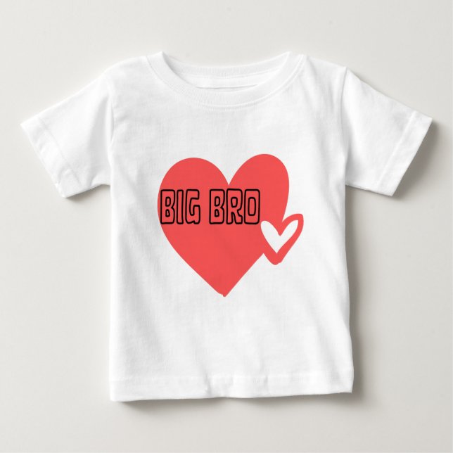 Befördert zu Big Brother Matching Sibling Baby Baby T-shirt (Vorderseite)
