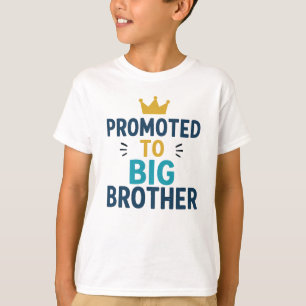Befördert zu Big Brother Niedlich Sibling Ankündig T-Shirt