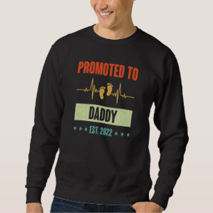 Befördert zu Daddy 2022 zum Vater ersten Mal neuen Sweatshirt
