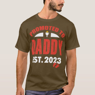 Befördert zu Daddy 2023 Funny Vater 2023 Schwanger T-Shirt