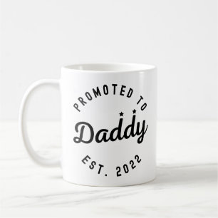 Befördert zu Daddy Est. 2022 NeuDad Kaffeetasse