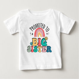 Befördert zu einer großen Schwester, Boho Design f Baby T-shirt