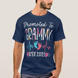 Befördert zu Grammy 2023 Mütter Tag Weihnachtsfeie T-Shirt