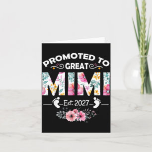 Befördert zu Great Mimi Est 2027 Erste Zeit Mimi Karte