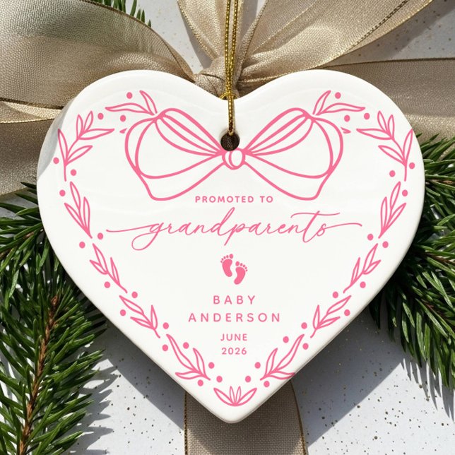 Befördert zu Großeltern Weihnachtsschmuck (Von Creator hochgeladen)