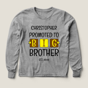 Befördert zu großen Bruder Name est Jahr braun gel
