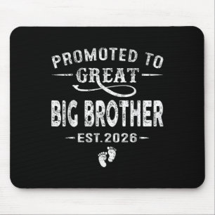 Befördert zu Großen Großen Bruder 2026 Schwangersc Mousepad