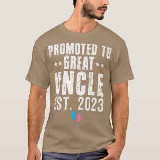 Befördert zu großen Onkel 2023 Schwangerschaftsber T-Shirt