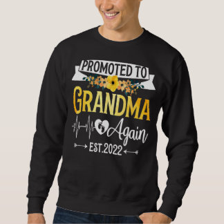 Befördert zu Großmutter 2022 Muttertag Sweatshirt